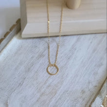 Simple Gold Necklaces -Designs by Donna Marie
